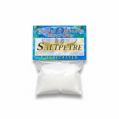 Consecrated Saltpetre Powder (Potassium Nitrate) for Spiritual Use