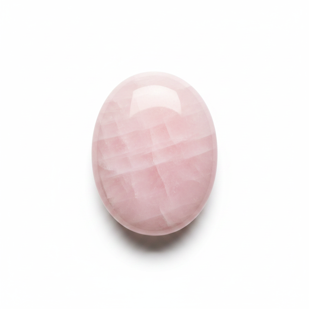 Pink Calcite Palm Stone