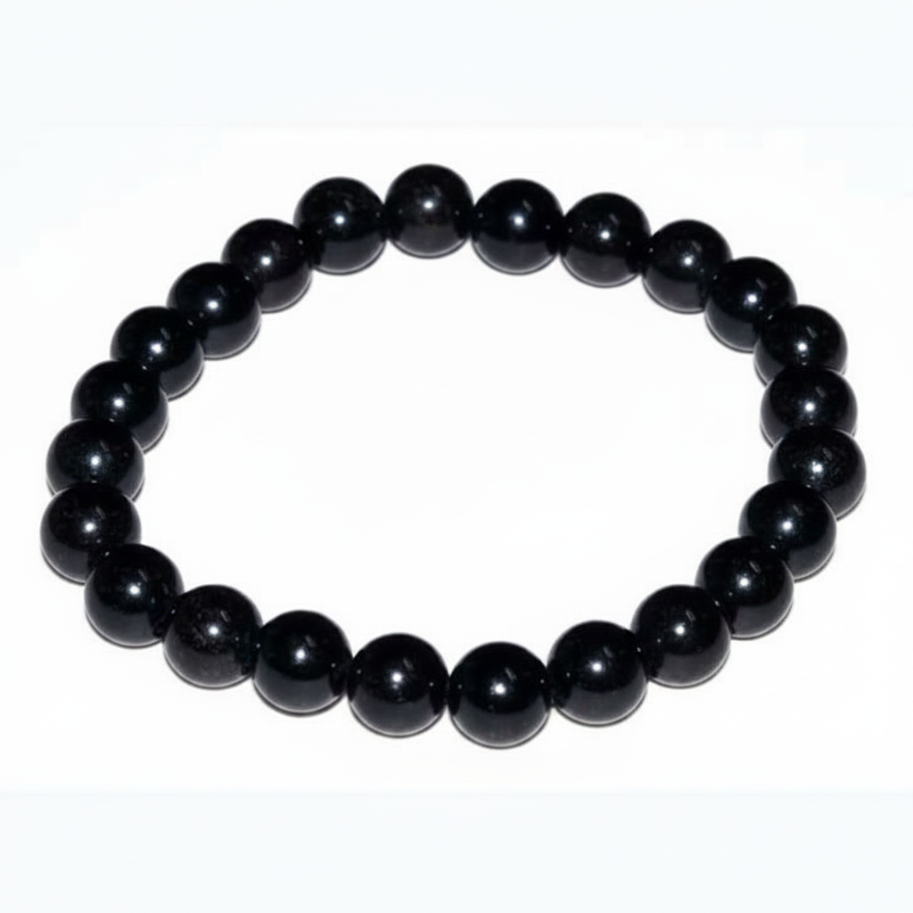 Black Tourmaline Bracelet, 8mm