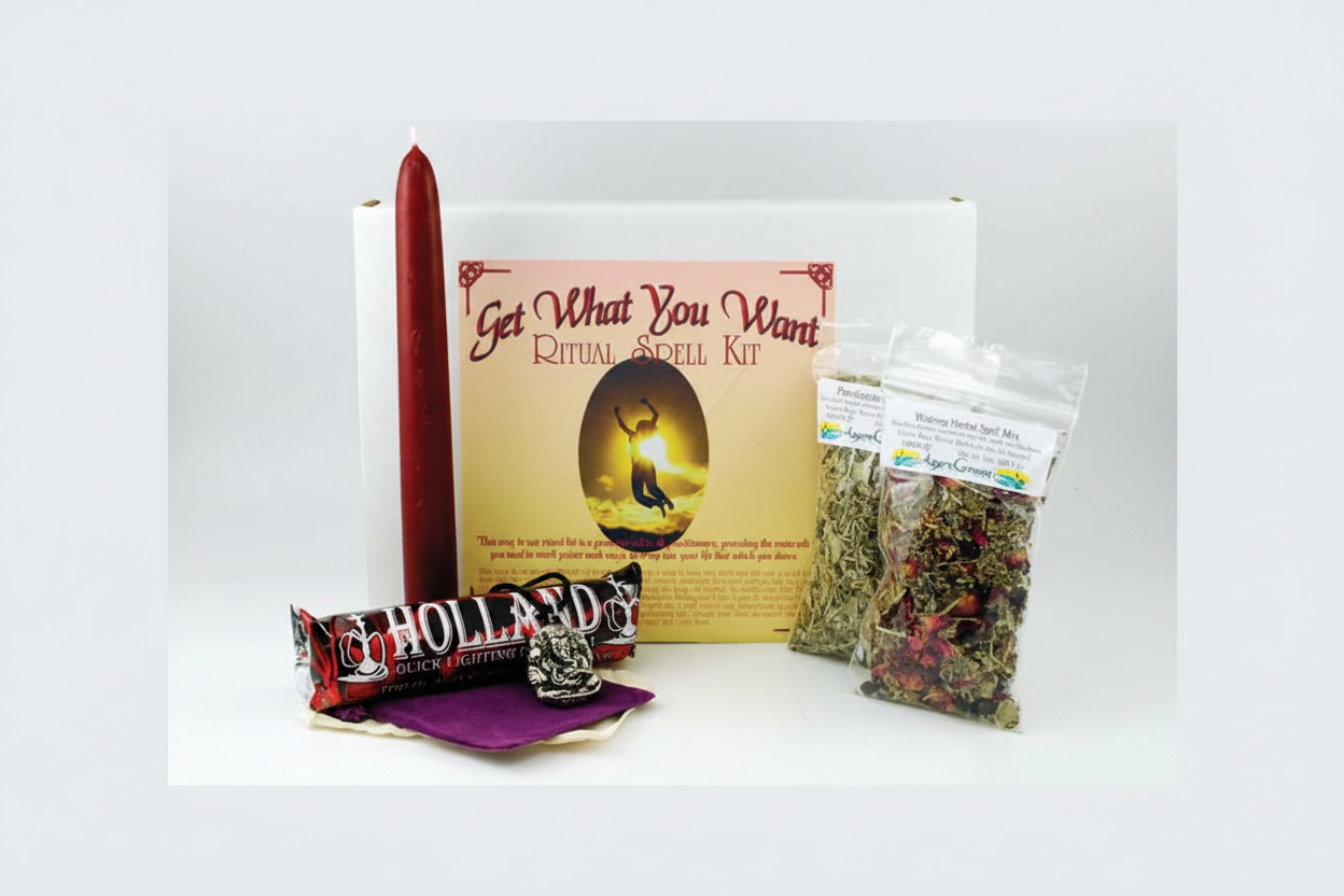 What You Want Boxed ritual kit