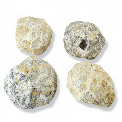 4 Crackable Geodes from Morocco