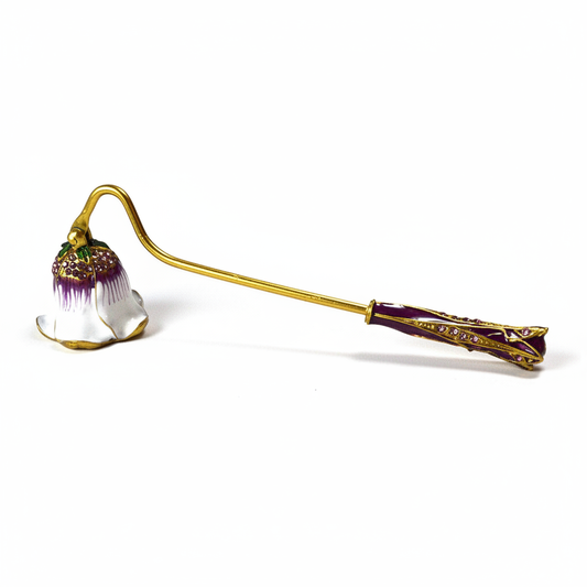 Fancy Flower Candle Snuffer, 7 1/2"