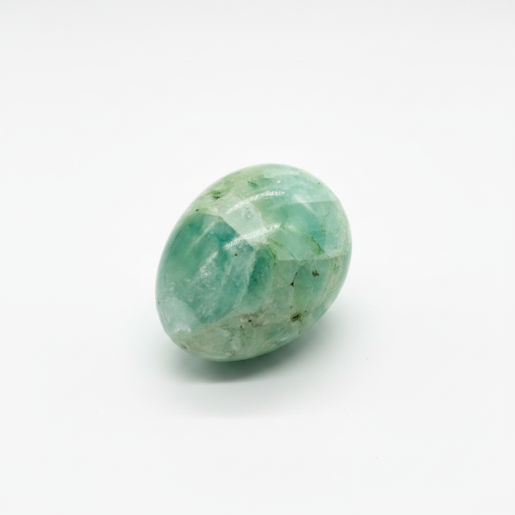 Fluorite Crystal Egg, 1.7"