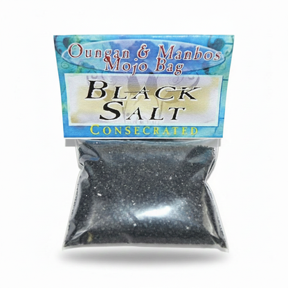 Consecrated Black Salt for Rituals