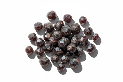 Dark Red Garnet Untumbled Stones, 1 lb
