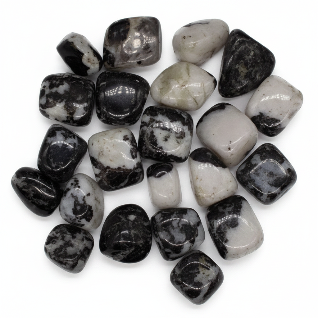 Calcite, Tiger Tumbled Stones, 1 lb