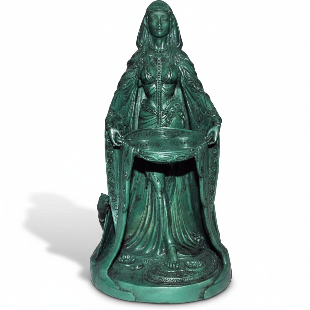 Celtic Goddess Danu Statue, 10 Inches