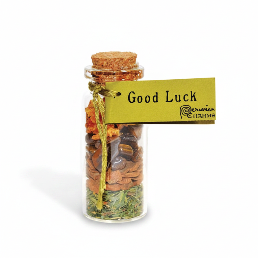 Good Luck Pocket Spellbottle, 2 Inches