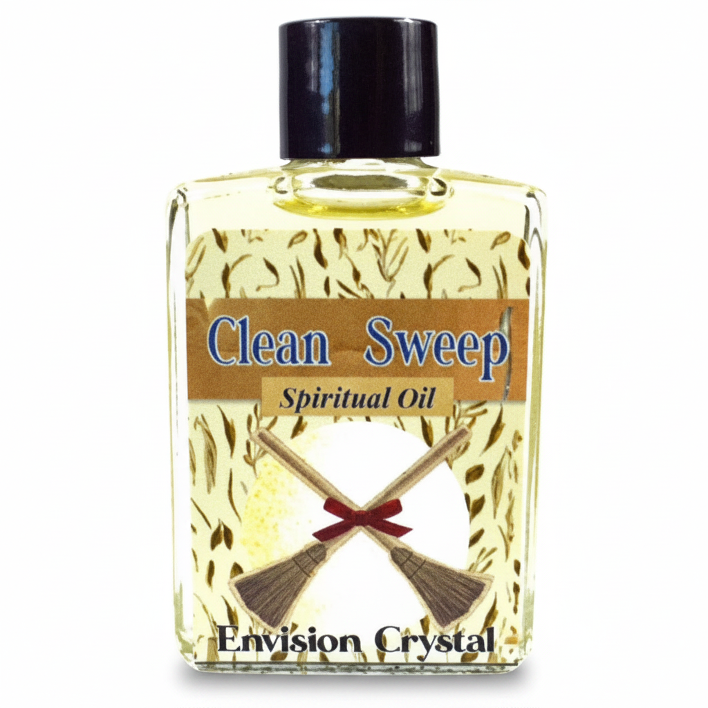 Clean Sweep Anointing Oil by Envision Crystal, 4 Dram
