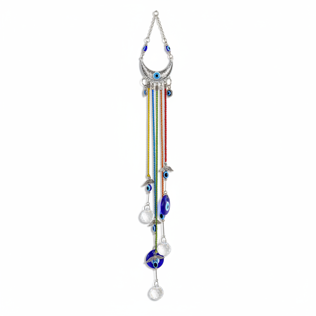 Evil Eye Sun Catcher, 18 Inch
