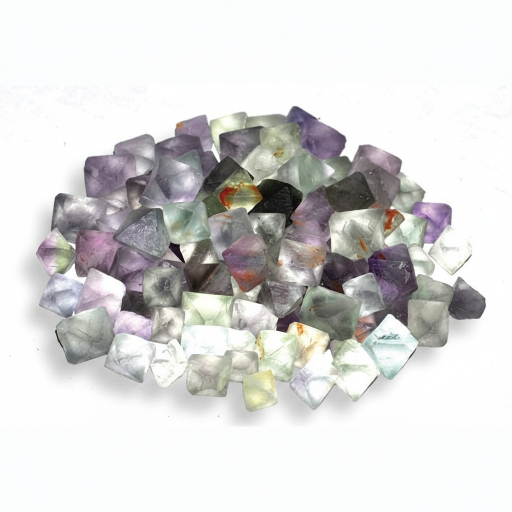 Fluorite Green Octahedral, 1 lb