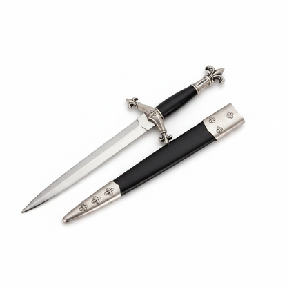 Fleur de lis Medieval athame
