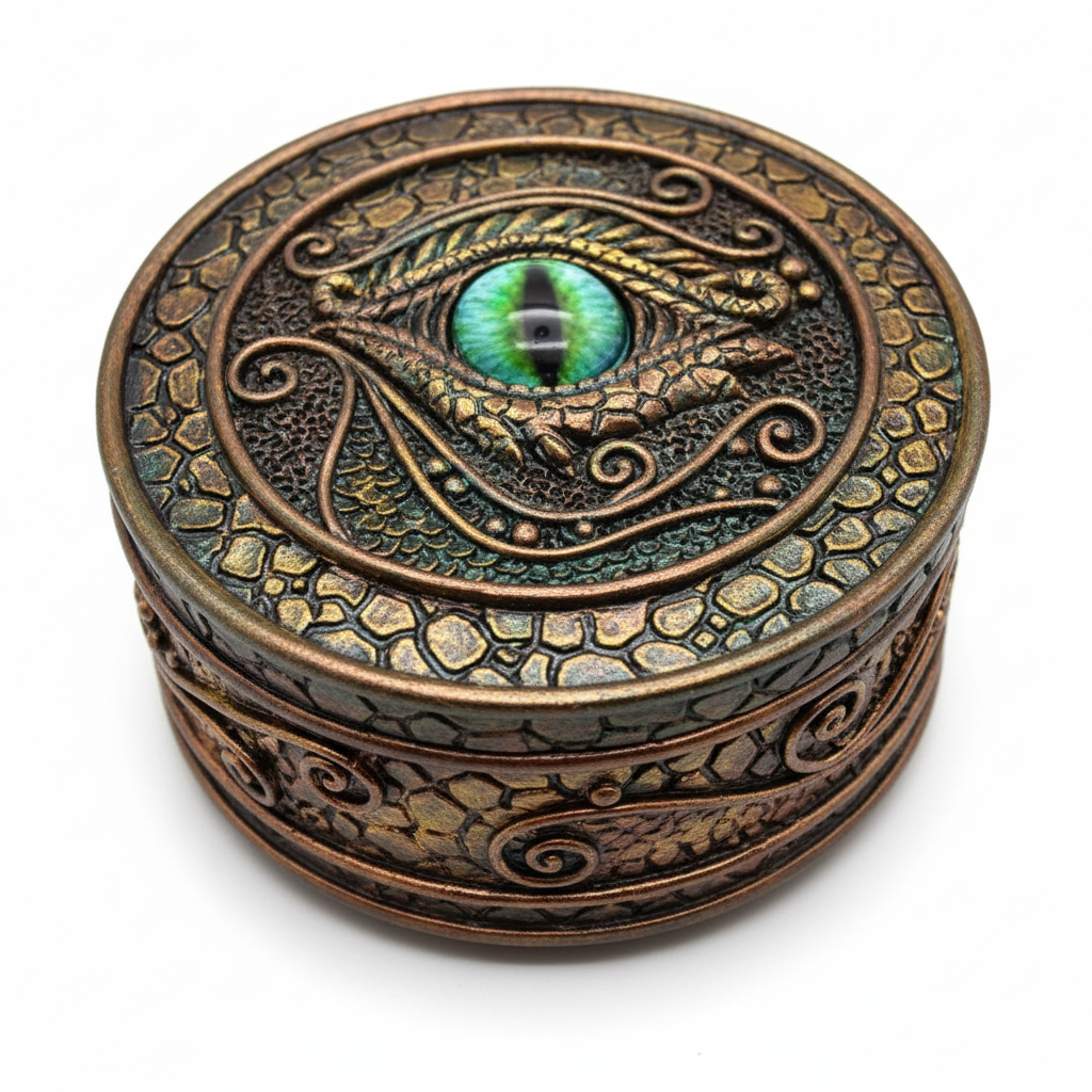 Eye of Dragon Box, 4 Inches