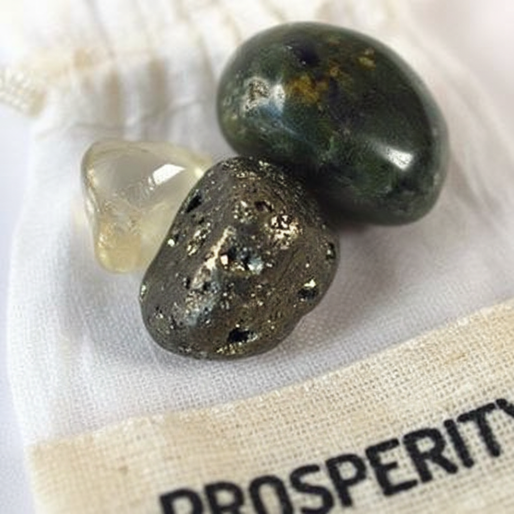 Prosperity Stones Kit, detail view