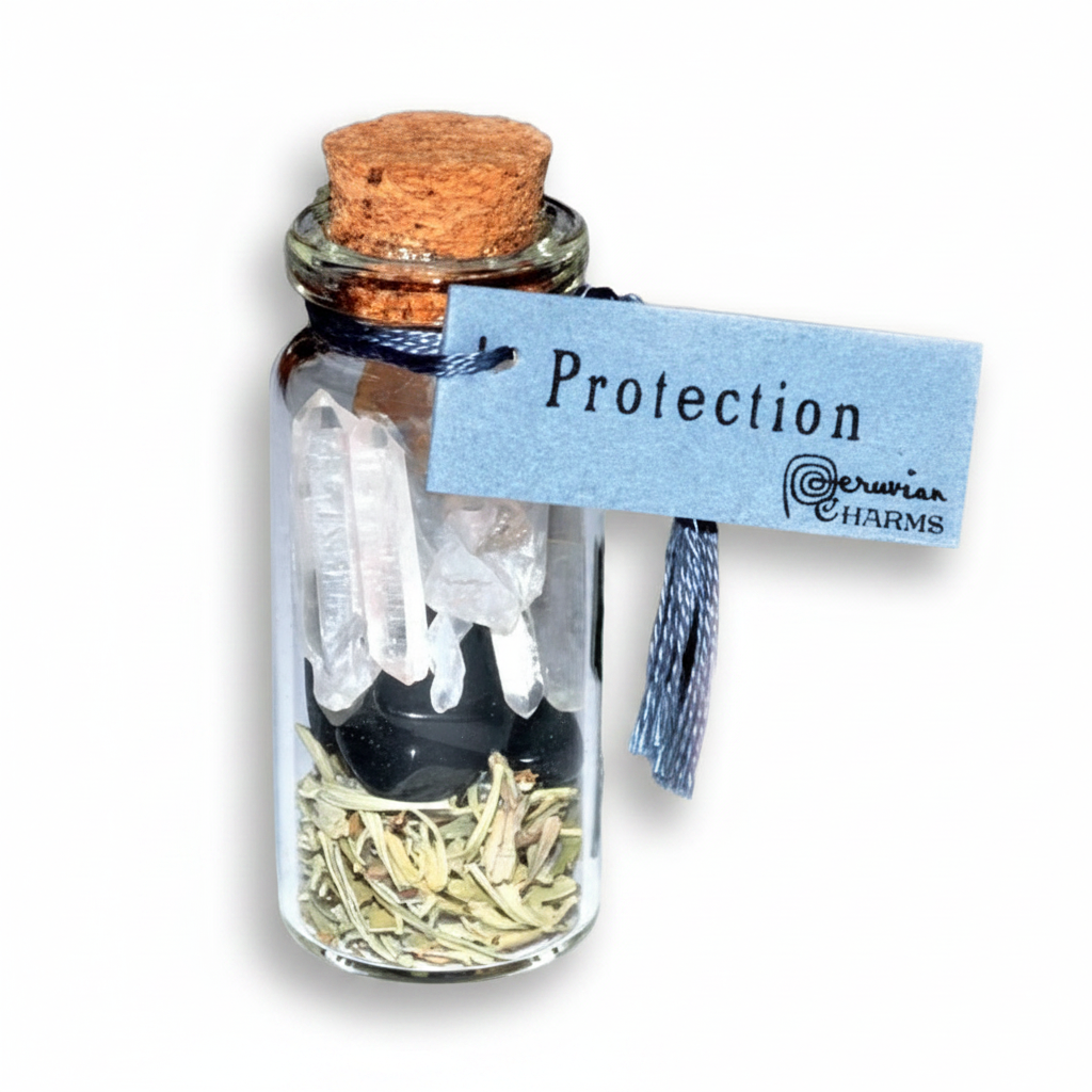 Protection Pocket Spellbottle, 2 Inches