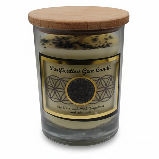 Purification Gemstone Soy Candle