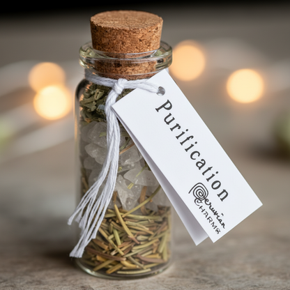 Purification Pocket Spellbottle, detail view
