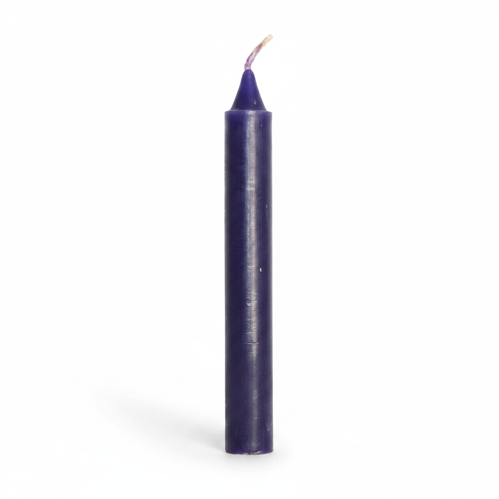 Purple 6" Household Candle