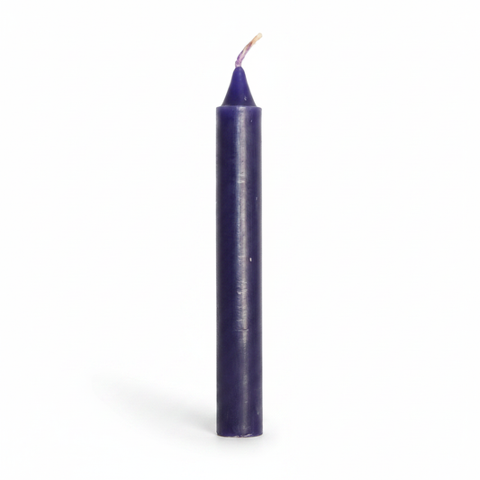 Purple 6" Household Candle