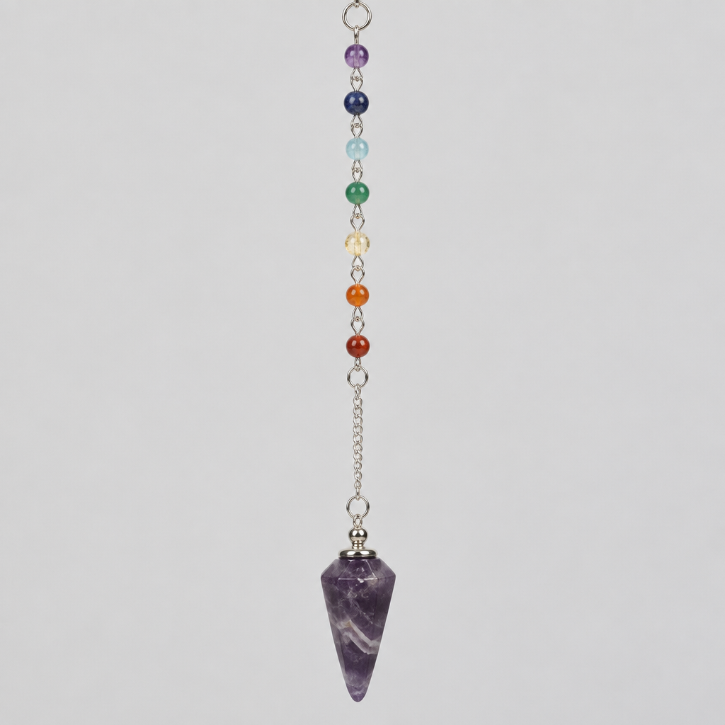 Purple pendulum detail