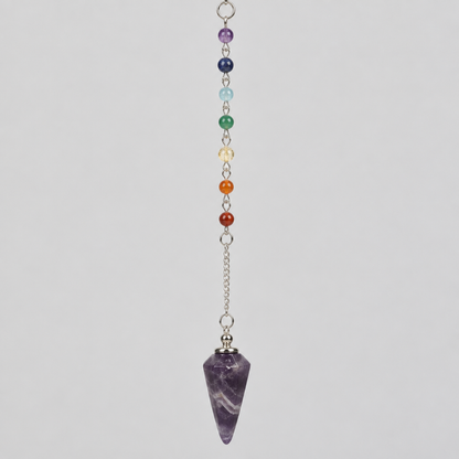 Purple pendulum detail