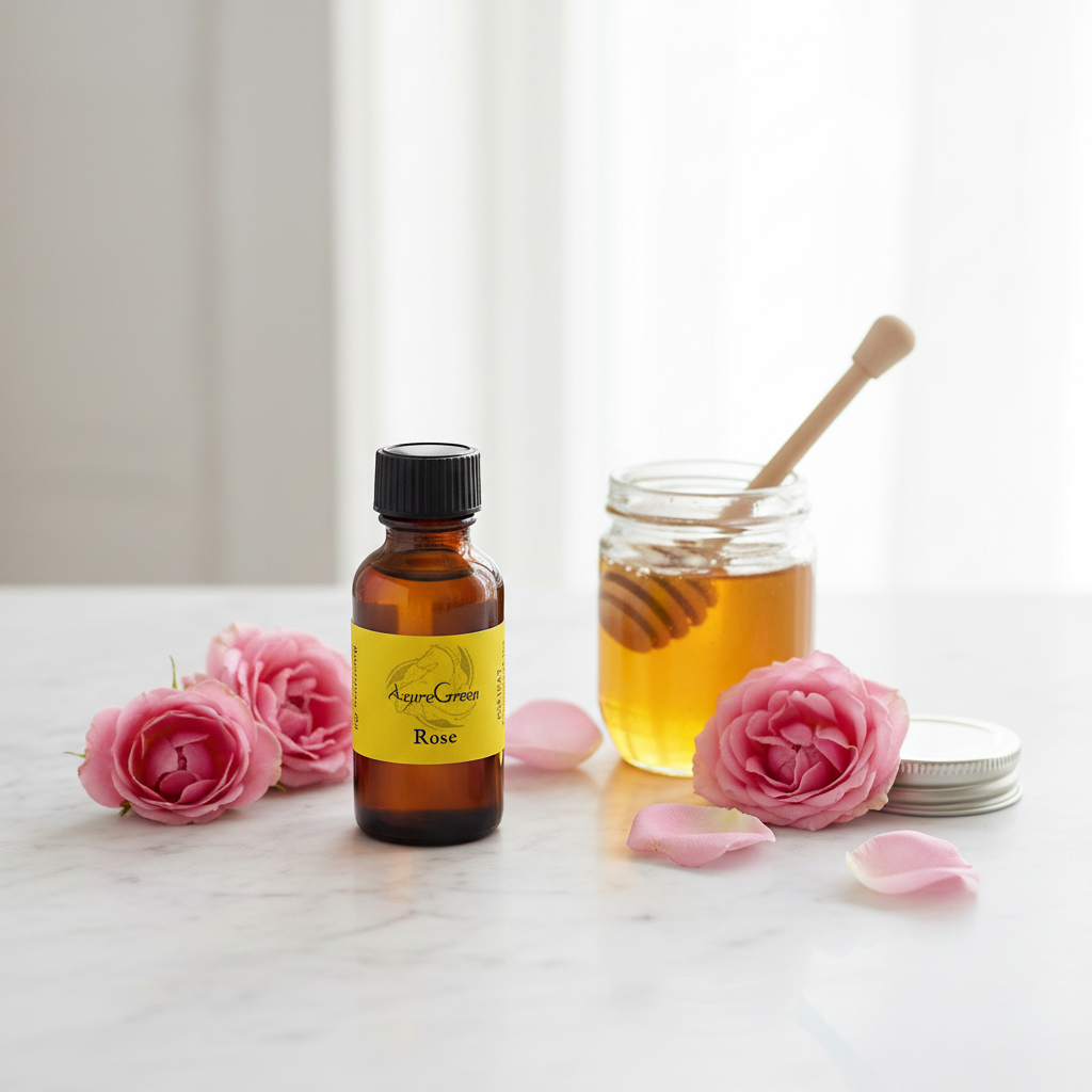 Rose Oil – Marble & Honey Jar