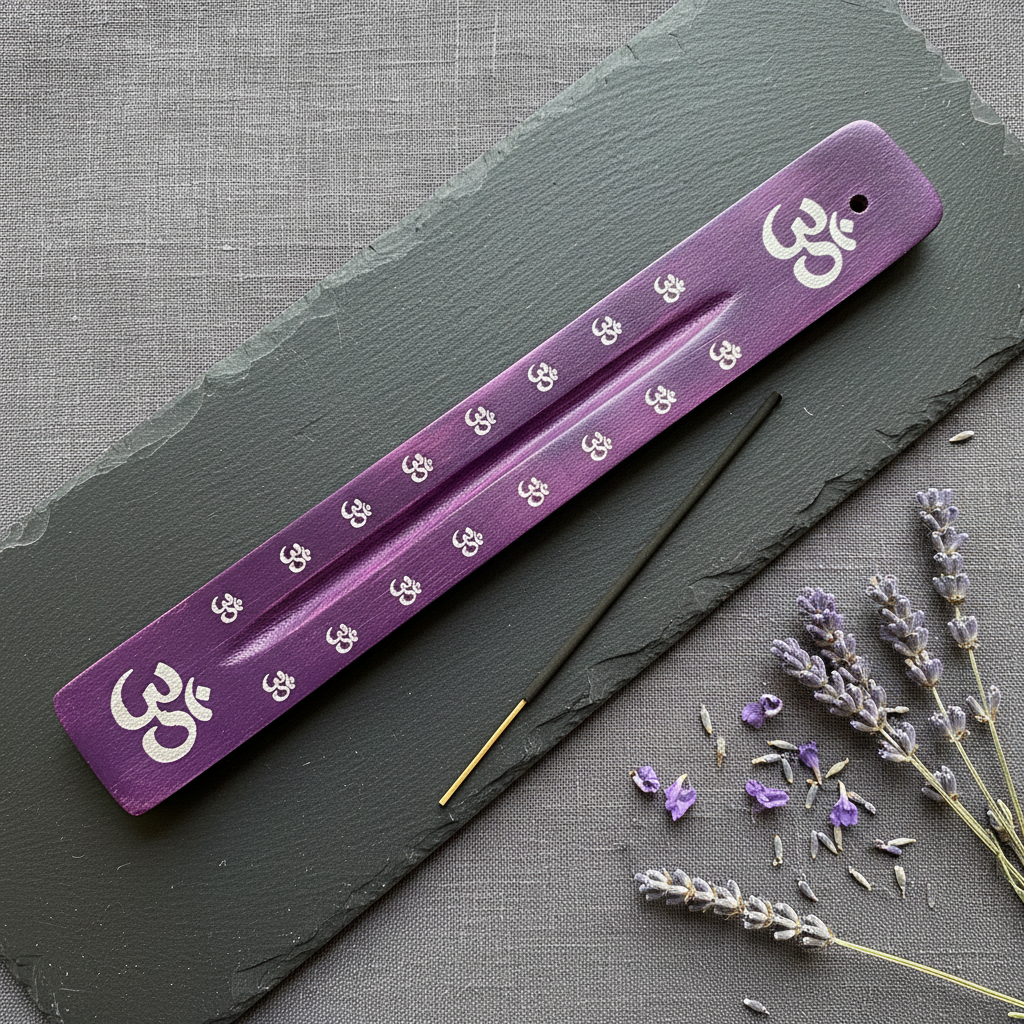 Scene 2 – Purple ash catcher, flat lay