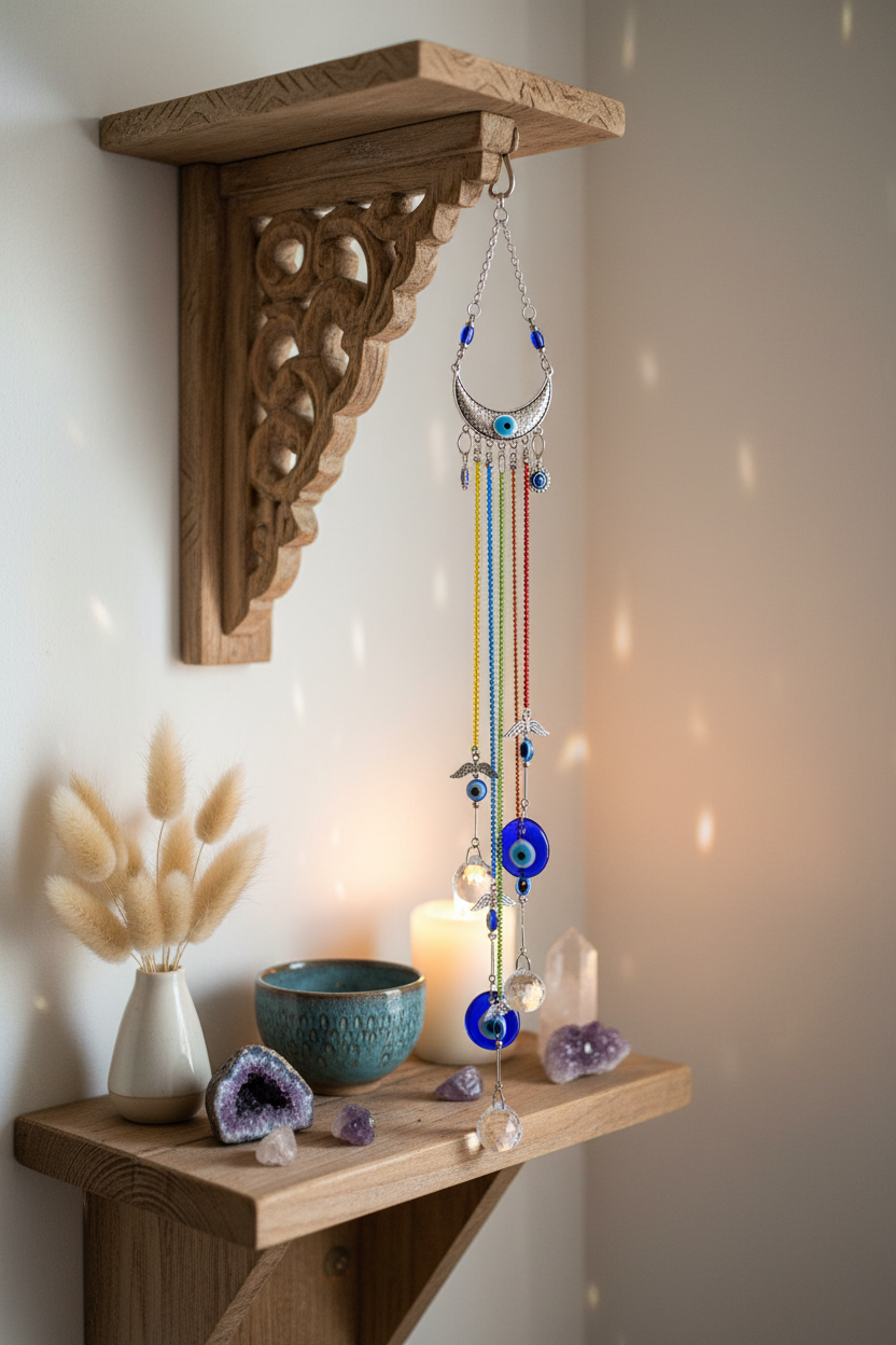 Evil Eye Sun Catcher, 18 Inch, alternate view