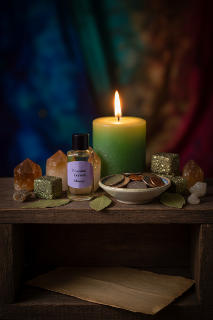 Envision Crystals Money Oil, 2 Dram, alternate view
