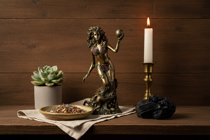 Gaia Statue, 8.5 Inches, alternate view