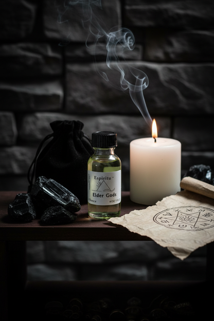 Elder Gods Oil by Espiritu, 1 oz, detail view