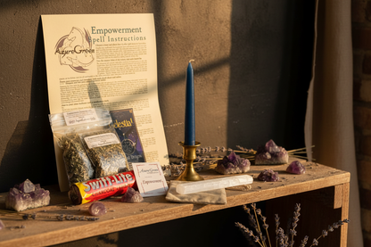 Empowerment Ritual Kit by AzureGreen, Set of 5, alternate view