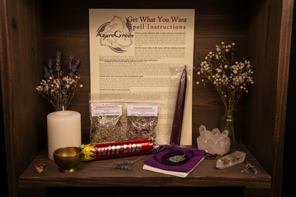 What You Want Ritual Kit, alternate view