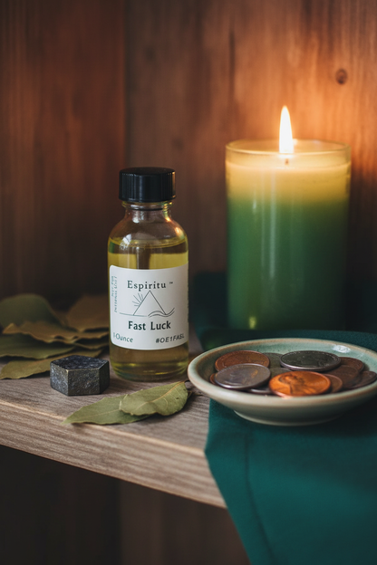 Fast Luck Oil by Espiritu, 1 oz, alternate view