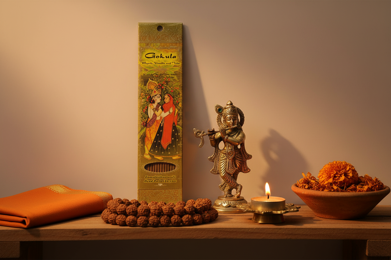 Gokula Incense Sticks, 10 Pack