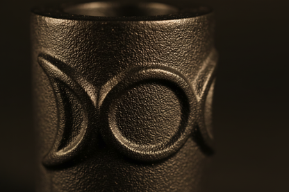 Triple Moon Chime Holder - Close-up Detail