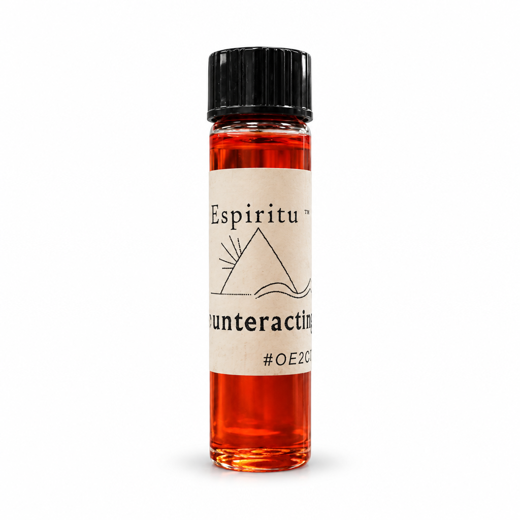Upright Counteracting Oil on white review draft