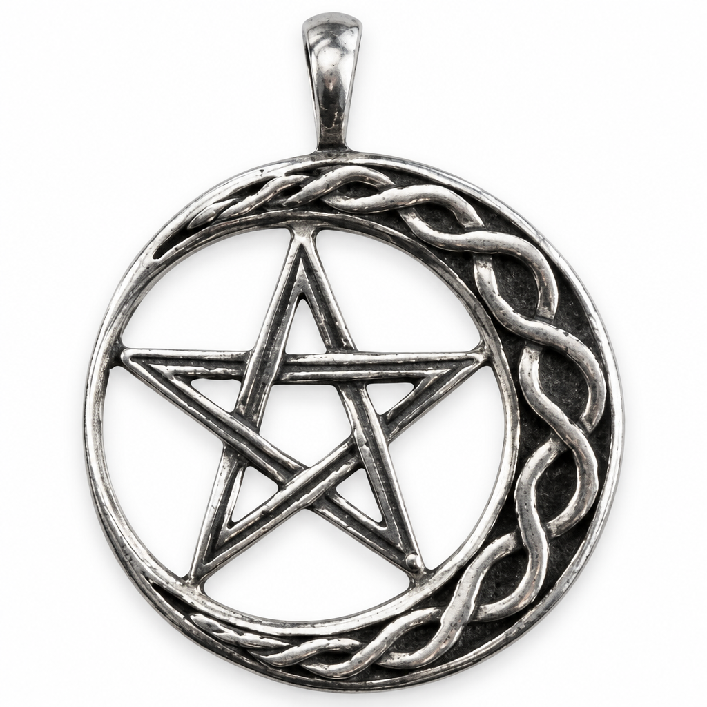 White-background amulet draft