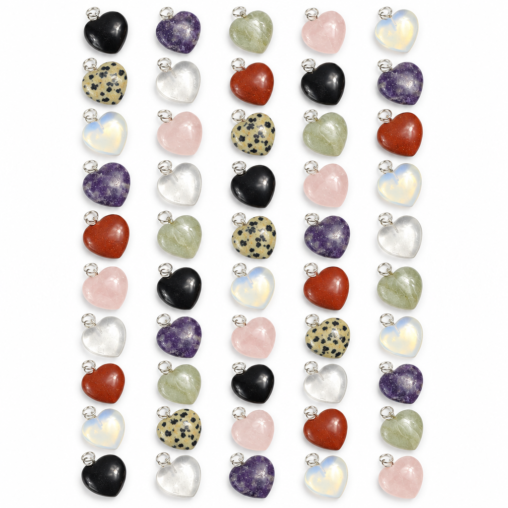 White-background assortment