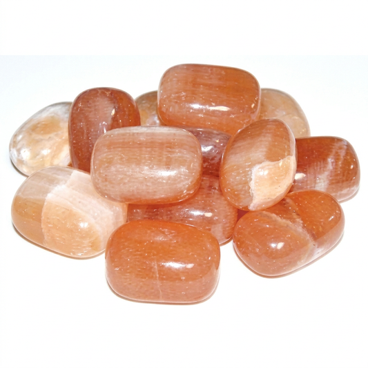 White-background honey calcite draft