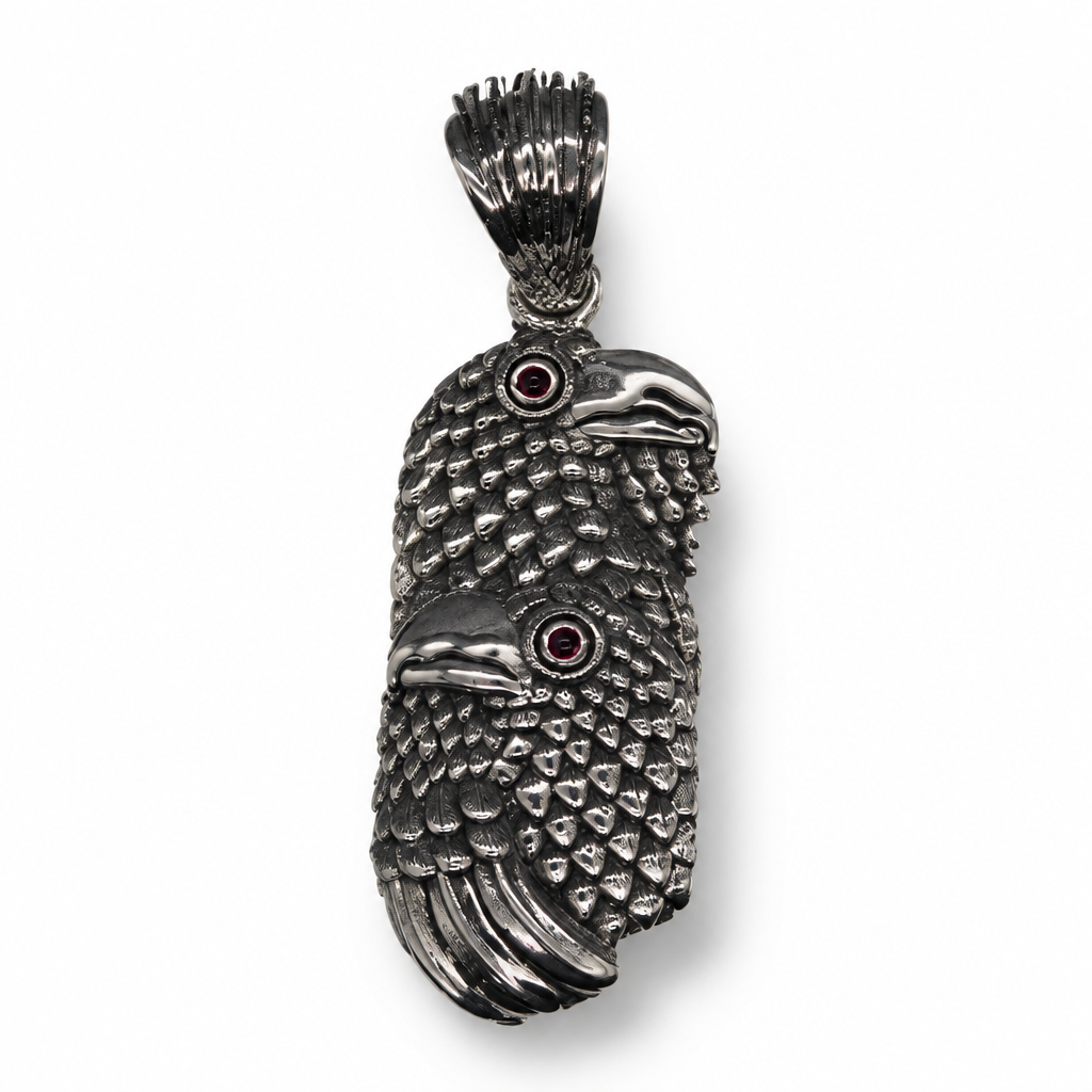 White-background pendant