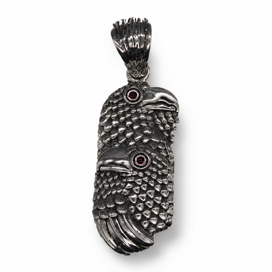 White-background pendant