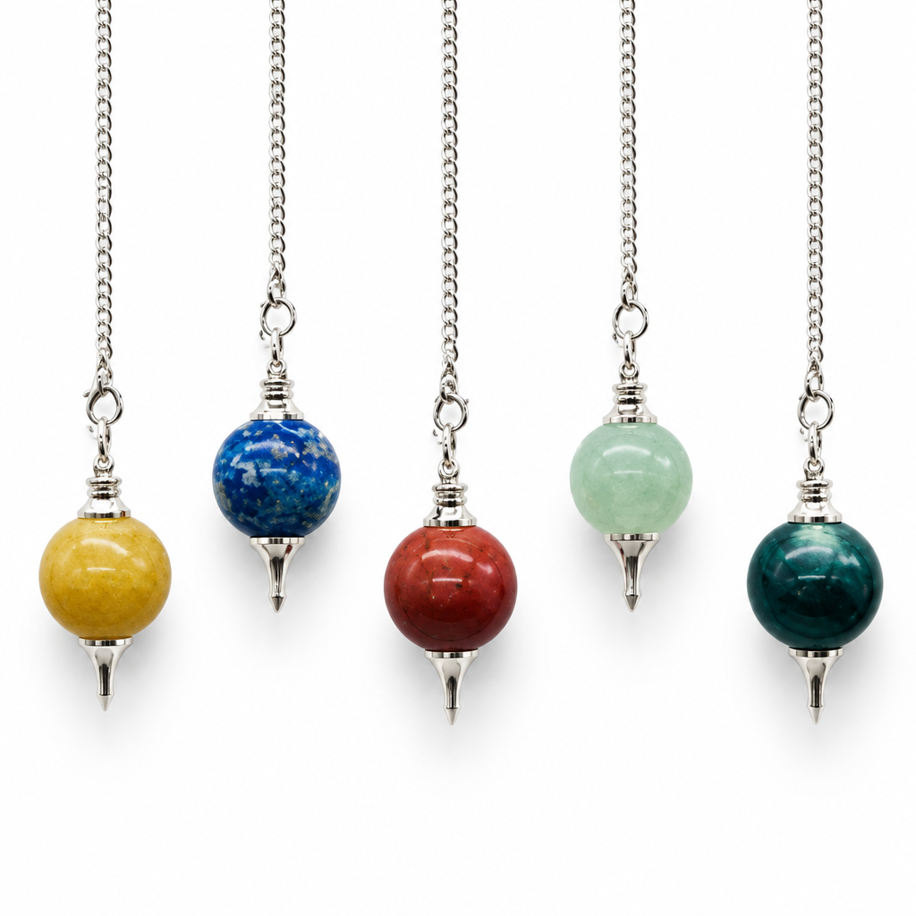 White-background pendulum assortment draft