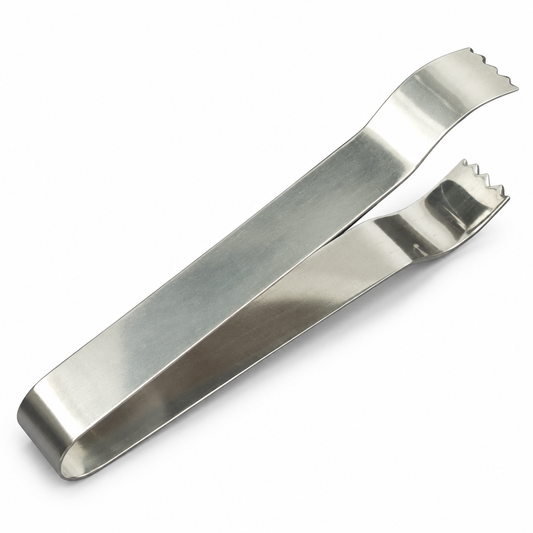 White-background tongs draft